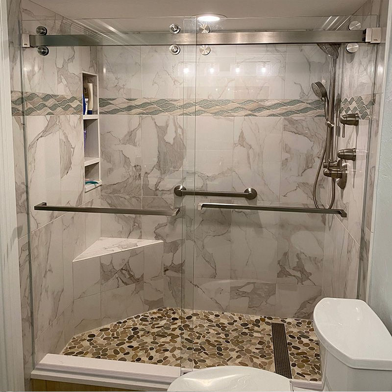 Bathroom-Remodeling-Glass-Partition